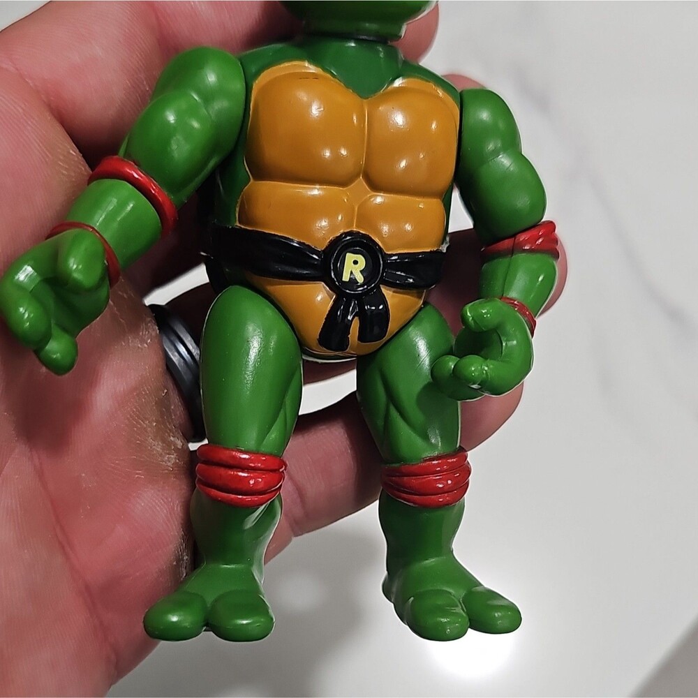 Vintage TMNT Mutatin Raphael Action Figure 1992 Playmates Mutations Vintage Raph - Picture 5 of 10